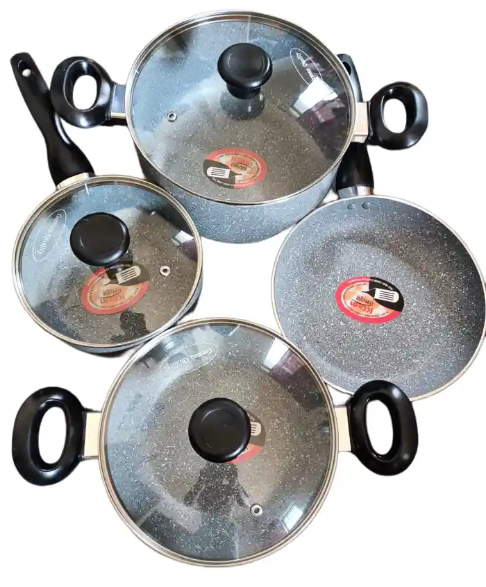 Kiam 7 Pieces Marble Die-Casting Cookware